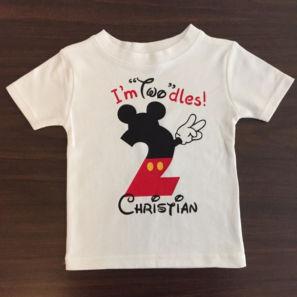 I'm Twodles Birthday Tee - Picture 3 of 3